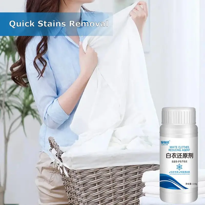 Laundry Whitener Household White Clothing Reducing Agent natural Laundry Whitener quick Clothes stain Whitener and Bleach