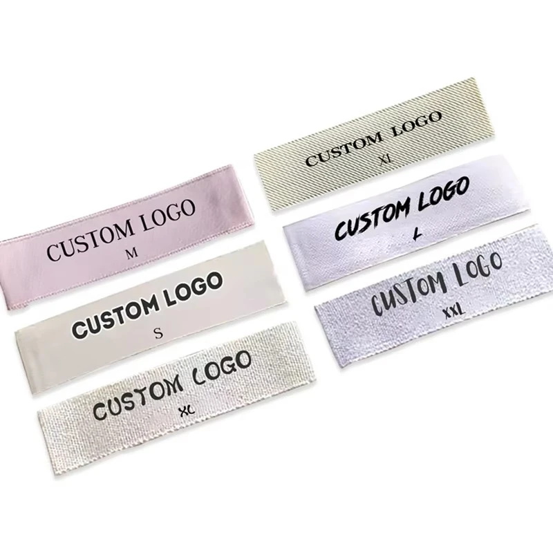 

Custom Woven / Printed Labels for Garments Label Cloth Tags for Clothing Accessories Bag Packing Hang Tags Customized