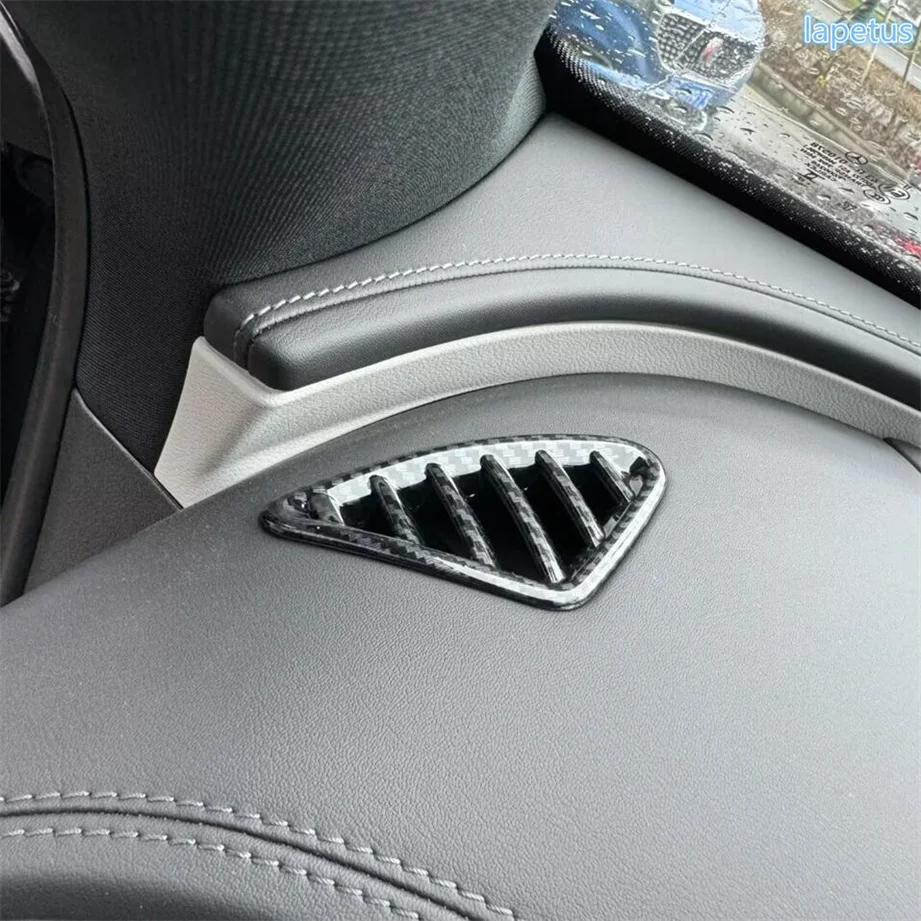 Cadre d'aération de climatisation de siège arrière de voiture, garniture de couverture, panneau Prada, sortie d'air, adapté pour Mercedes Benz Classe E W214, E300, 2024, 2025