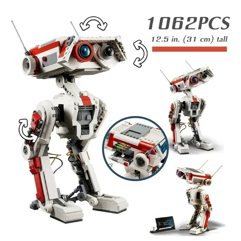 Hasbro Star Wars Spot BD-1 Robot Compatible with Lego 75335 Space Star Building Blocks Toy Children's Birthday Gift