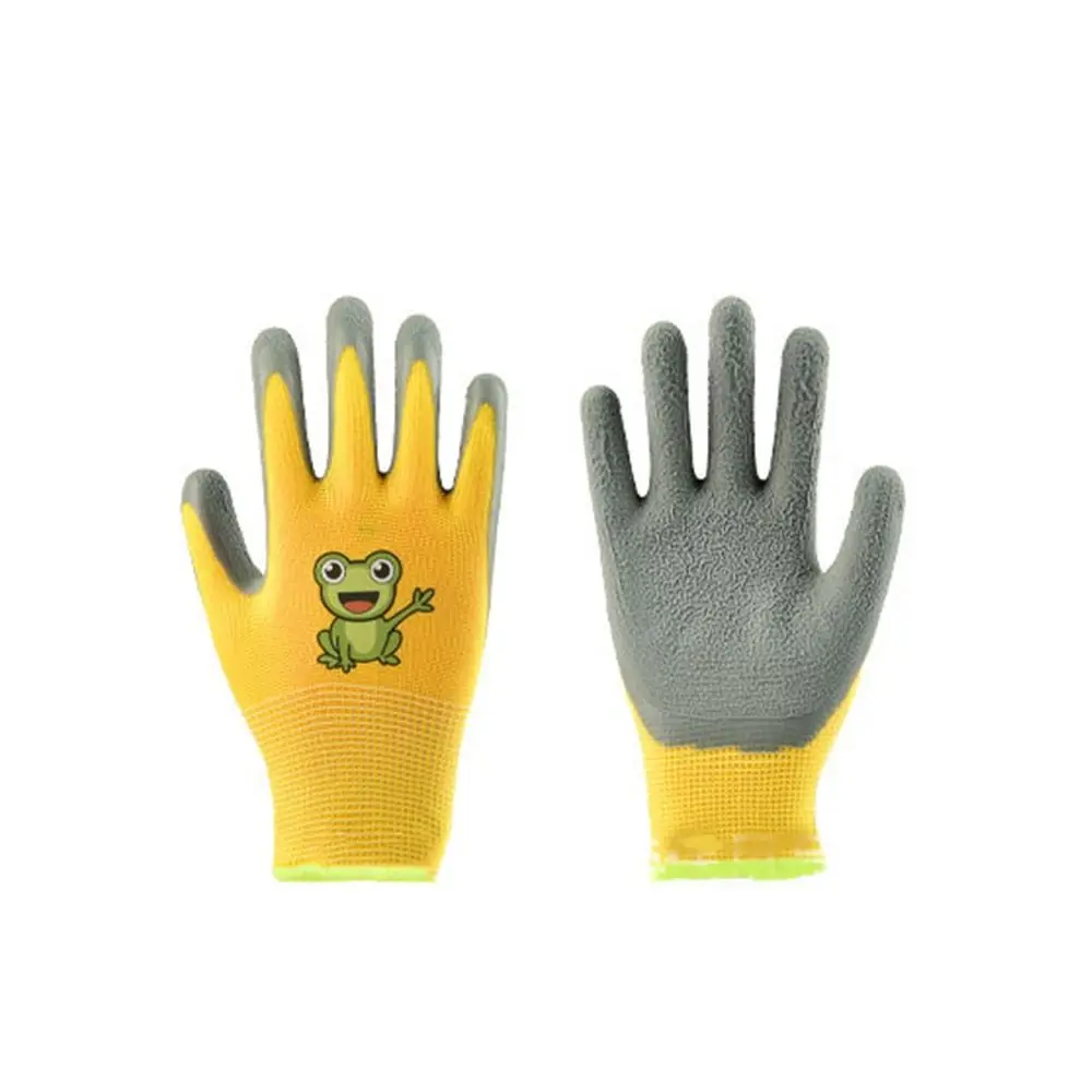 

Защитная защита, садовые перчатки, нескользящие прочные садовые перчатки, дышащие рабочие перчатки для детей