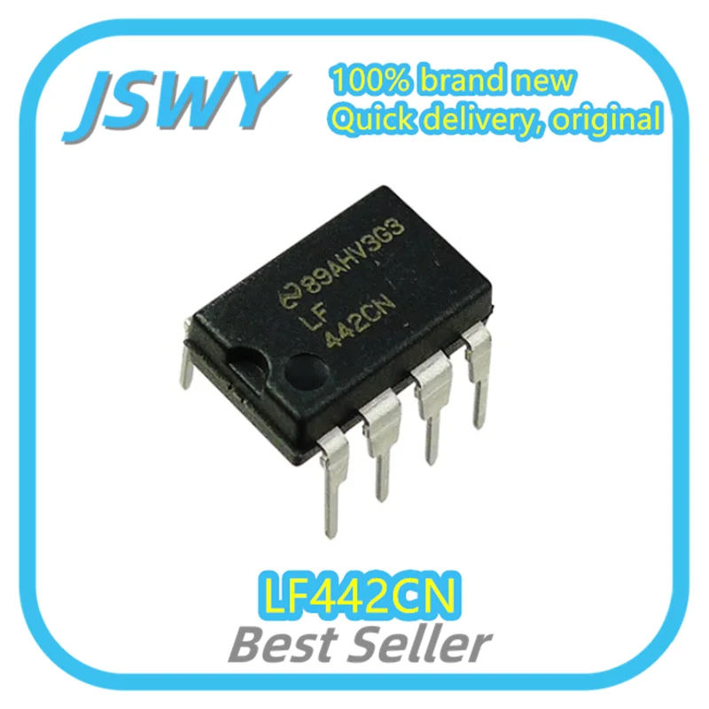 

(10/100 pcs) LF442CN LF442 Silkscreen 442CN DIP-8 Operational Amplifier New Original Electronics