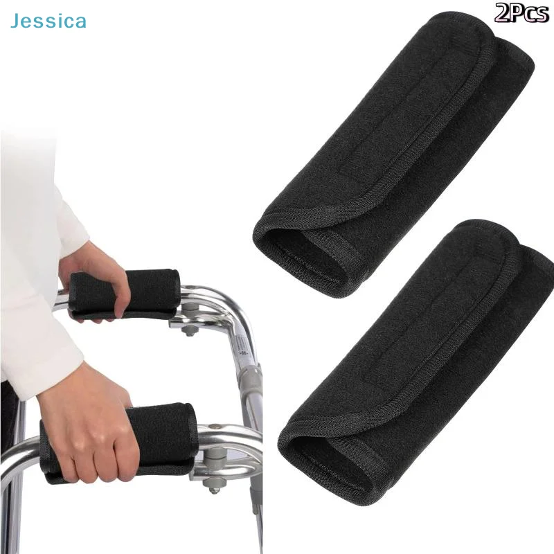 ♥Walker Hand Grip Covers - Soft Cushioned Pads for Walkers and Wheelchairs (2 Pack)