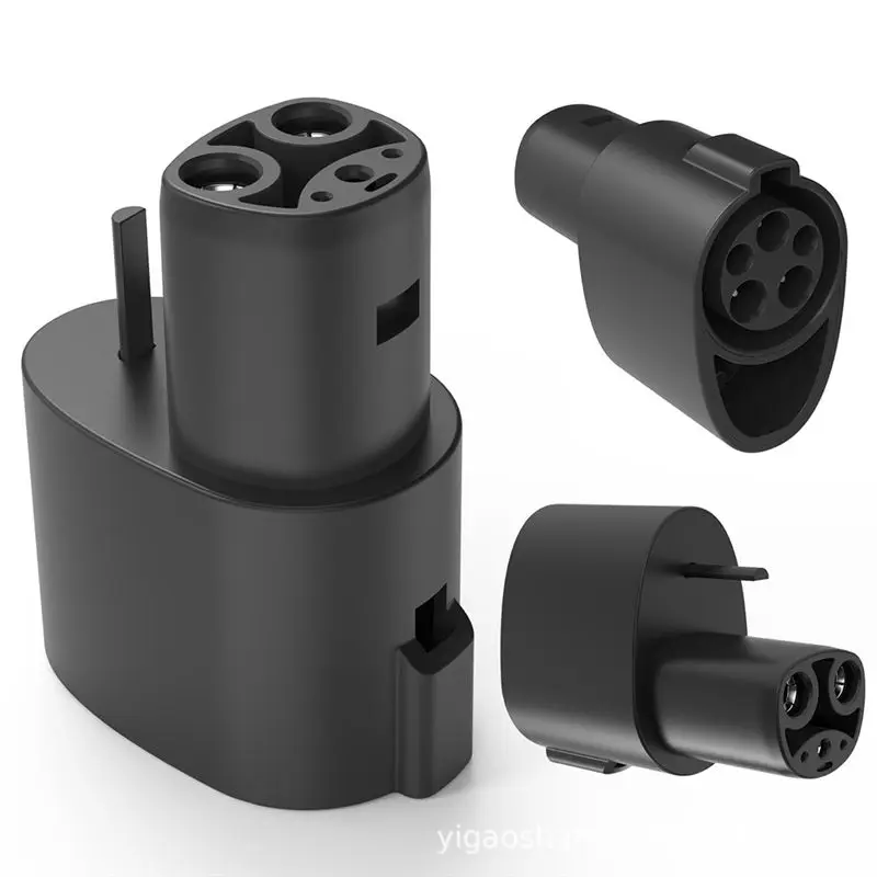 1 PCS SAE J1772 Replacement Accessories For Tesla Charging Adapter With Lock For Tesla Model 3/Y/S/X-A08Q