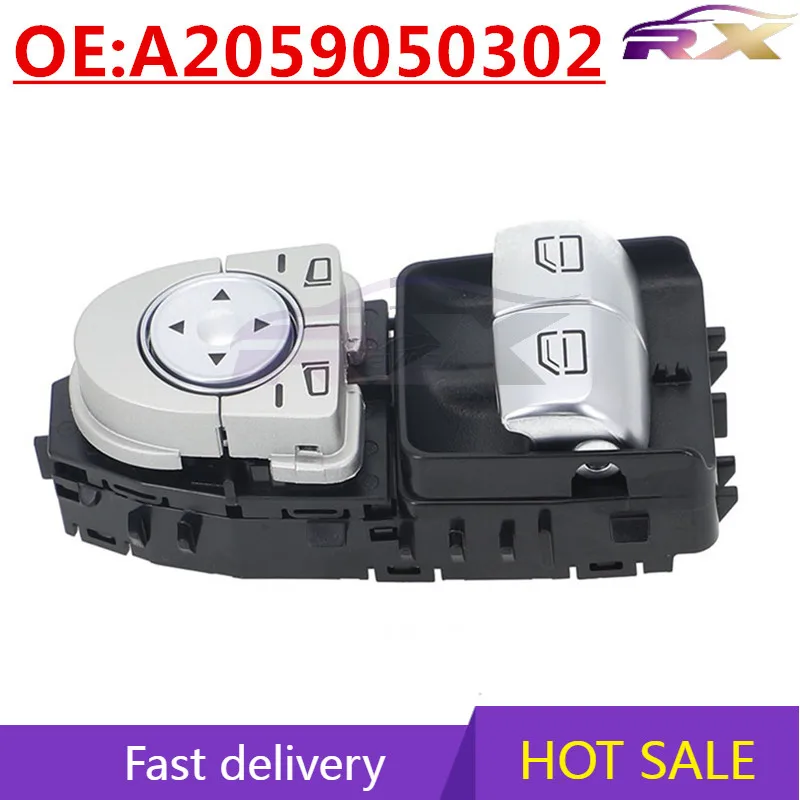 

OEM:A2059050302 Suitable For Mercedes-Benz Viano Auto Parts Power window glass lifter switch