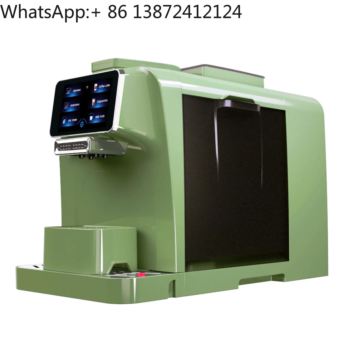 

Super Automatic Commercial Italian Espresso Coffee Machine with Grinder Espresso Machine with Milk Frother Coffee Maker