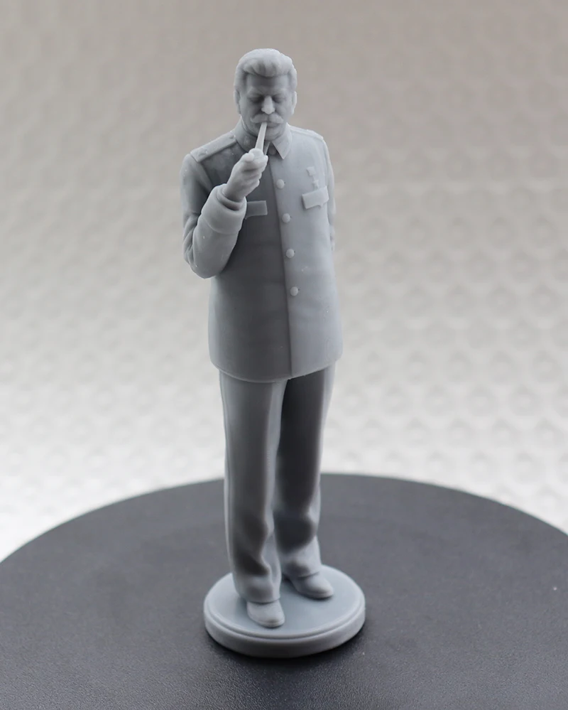 1:18 Die Casting Resin Figure Model Assembly Kit Stalin Figure Model Statue DIY Toy Kit Unpainted