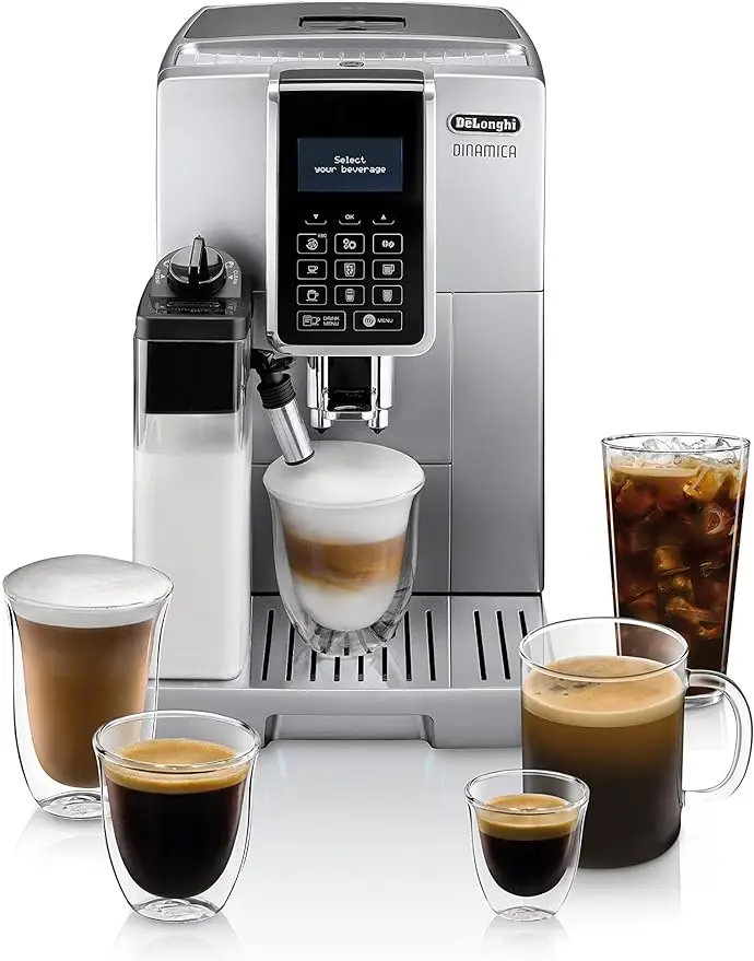 

De'Longhi ECAM35075SI Dinamica with LatteCrema System and LCD Display, Silver