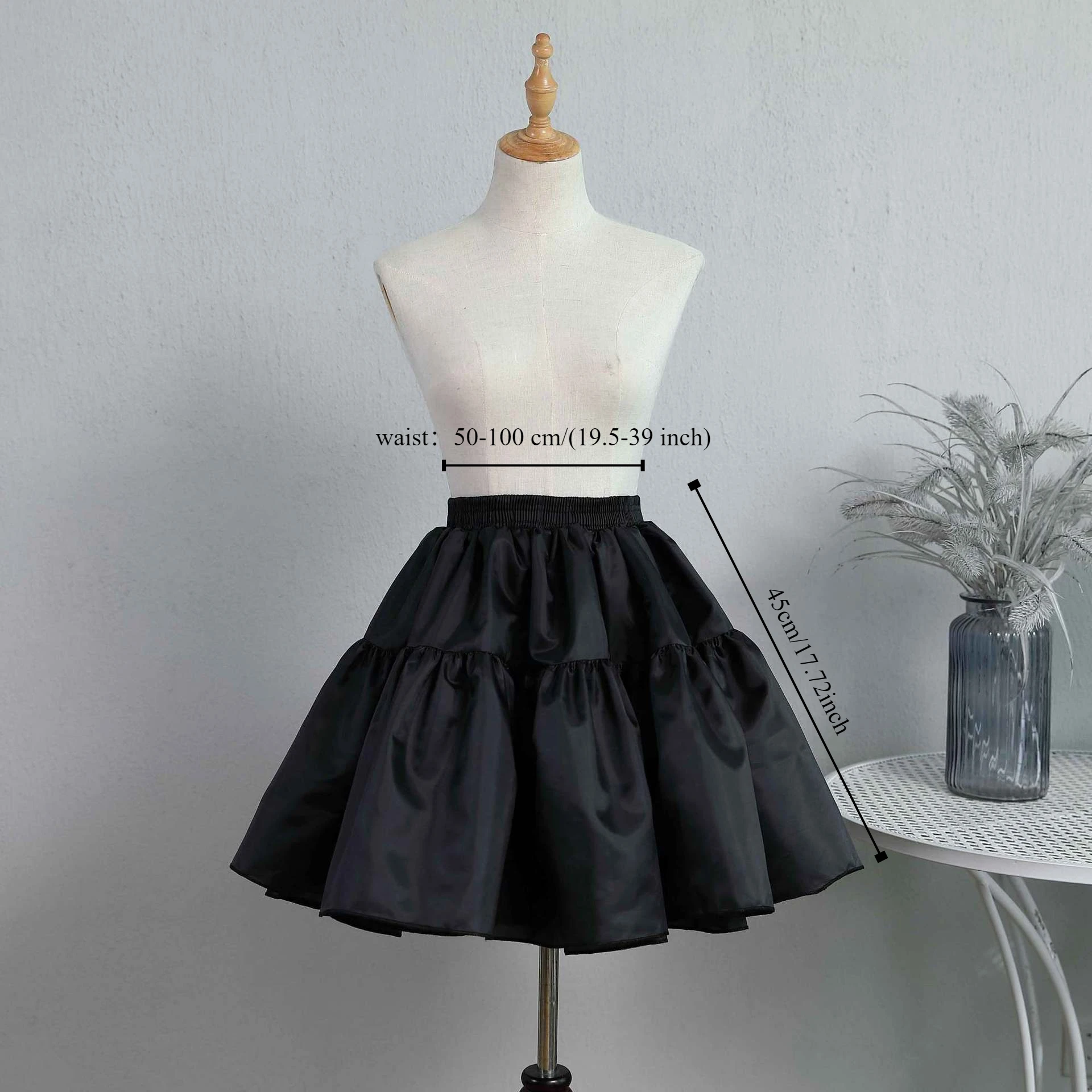 Rok untuk wanita rok dalam gaun berlapis rok untuk rok crinolinas wanita dewasa rok tutu