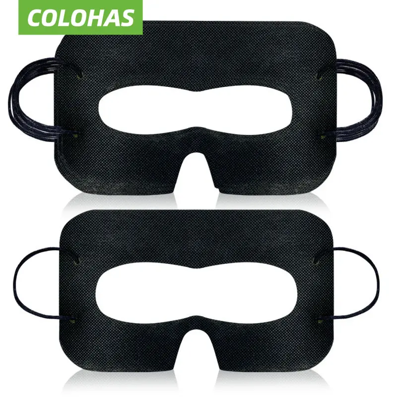 100 Pack VR Eye Mask Cover Hygiene Disposable Eye Mask Sweat Breathable Face Protection For Oculus Quest 2 Pico 4 PSVR2 HTC