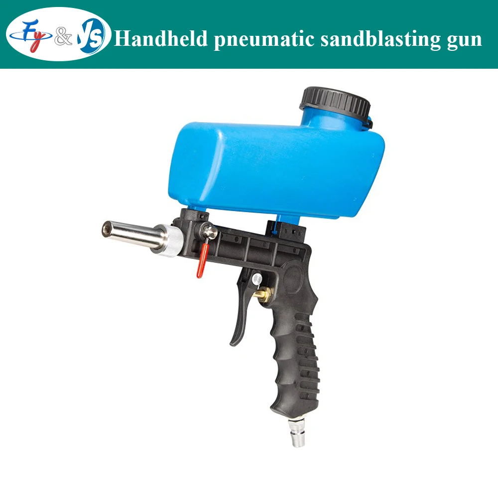 YS Handheld Small Sandblasting Gun Pneumatic High-pressure Sandblasting Machine Rust Removal and Sandblasting Tool