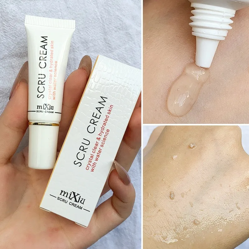 Transparent Propolis Lip Scrub Gel - Exfoliates Dead Skin Cells, Hydrates Dry Lips, Fades Lip Wrinkles, Moisturizing Formula