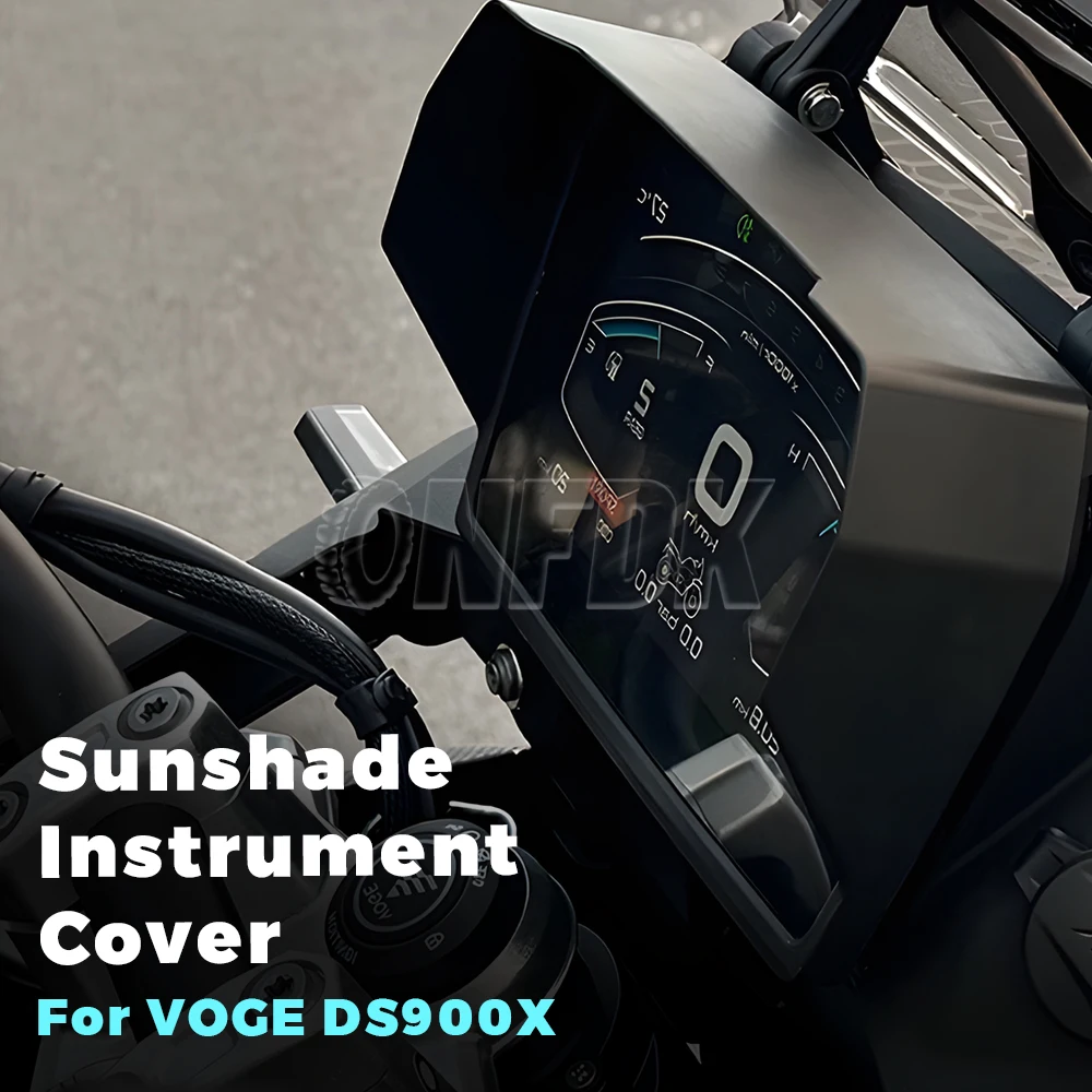 

For VOGE DS900X DSX 900 DSX Motorcycle Sun Visor Cover Instrument Screen Sunshade Guard Protection Dashboard Accessories
