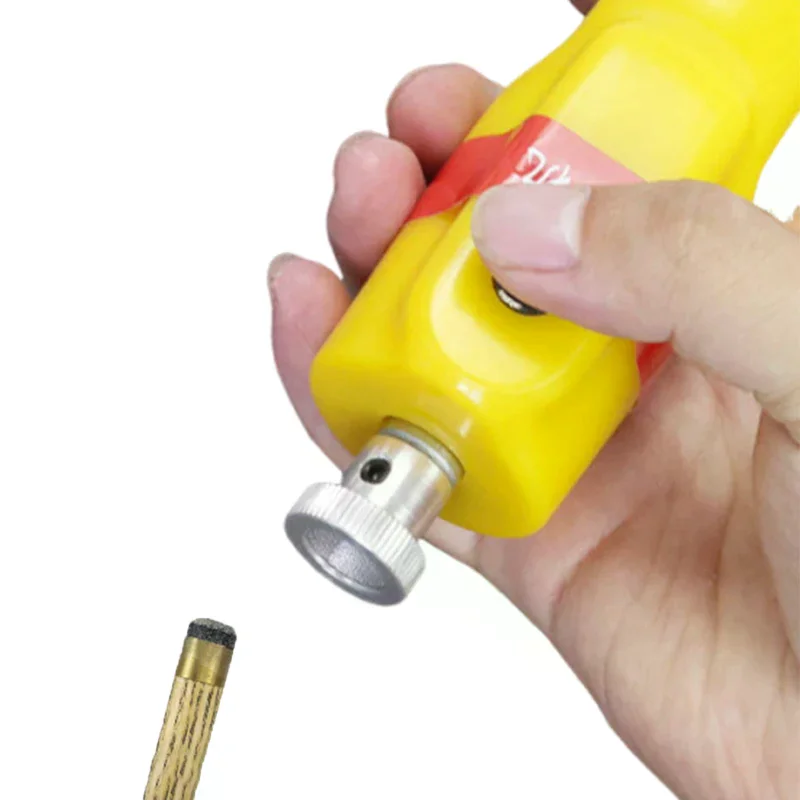 

Electric Billiard Cue Tip Shaper Billiard Pool Tip Scuffer Shaper Portable Pool Cue Tip Adjuster And Repair Tool For Changing