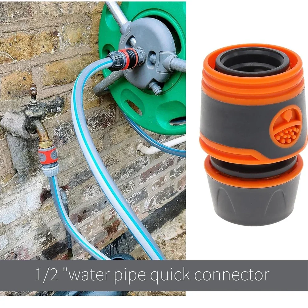 1-30Pcs Garden Hose Quick Connector 1/2 3/4 Connect Adapter Garden Water Pipe Connectors Water Gun Coupler for Faucets Spray Gun