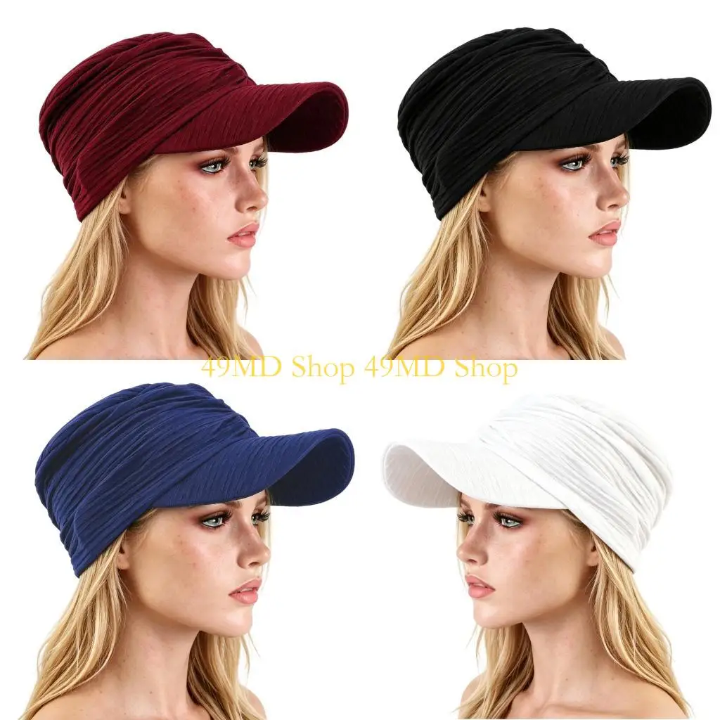 49MD Flexible Wear Chemo Hat Sun Hat for Commuting Cycling and Outdoor Use