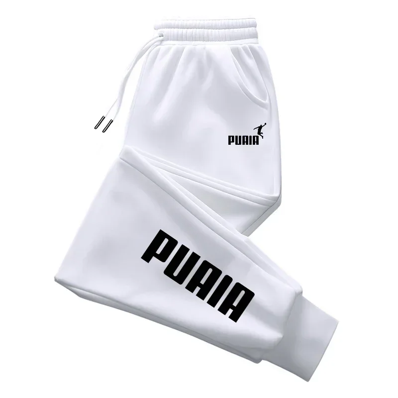 Einfarbige Streetwear-Hose mit Buchstaben-Print für Herren und Damen, Herbst-Winter-Sport-Jogginghose, Fitness-Lose-Fit-Kleidung – Detail 5