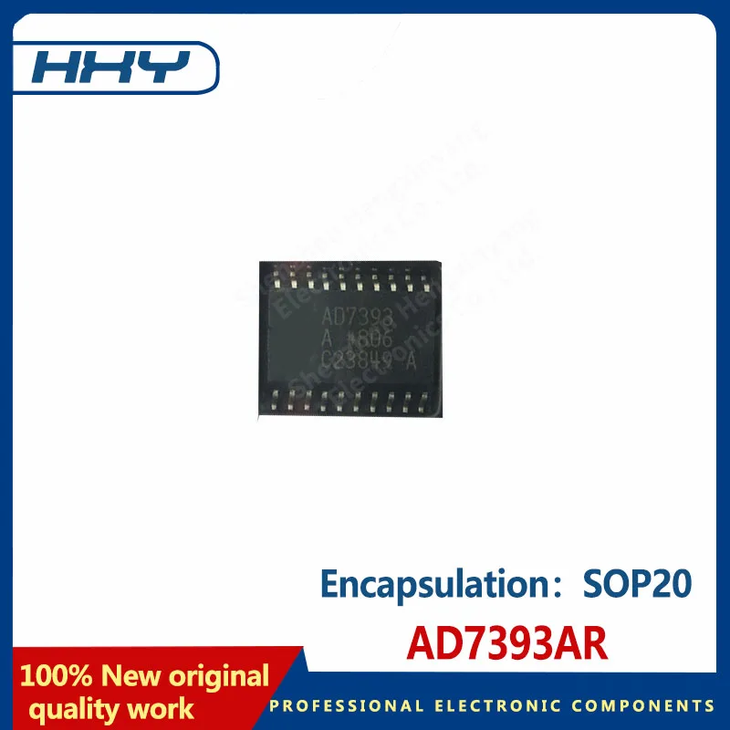 

5PCS The AD7393AR is packaged with a SOP20 digital-to-analog converter