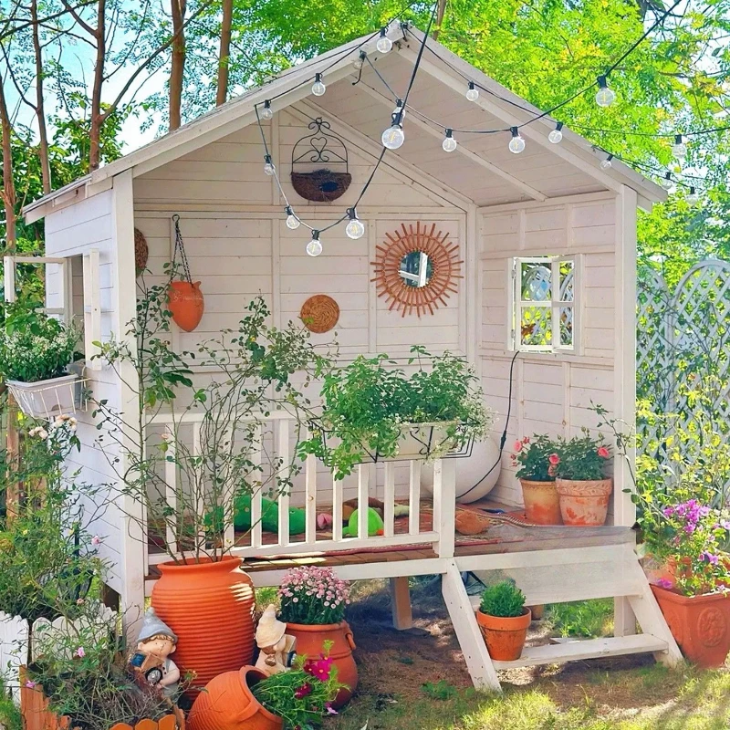 Tea room antique rural courtyard agritainment outdoor courtyard garden renovation gazebo