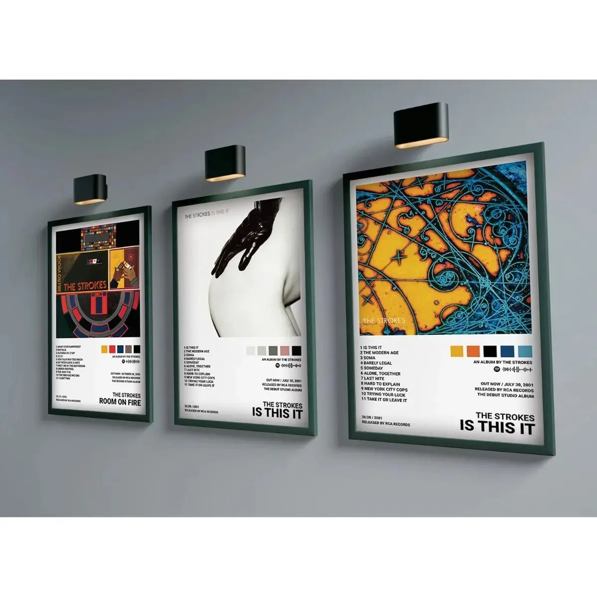 Rock Band The Strokes Music Album Is This It Covers Pictures For Room Bar Canvas Painting Art Home Wall Decor Print Posters Gift