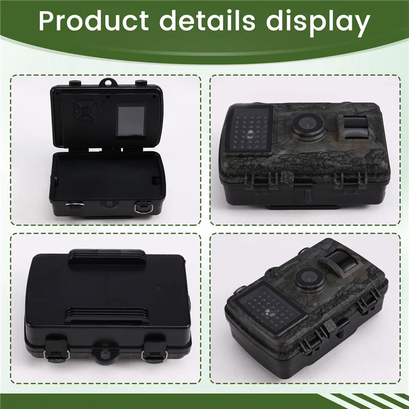 

Infrared Night Vision Camera 2.0In TFT HD Display 1920X1080p IP66 Waterproof Wildlife Trail Camera Foroutdoor Camera