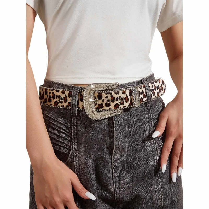 Studded Waist Chain Butterfly Crystal Sexy Waist Ceinture Unisex Belt