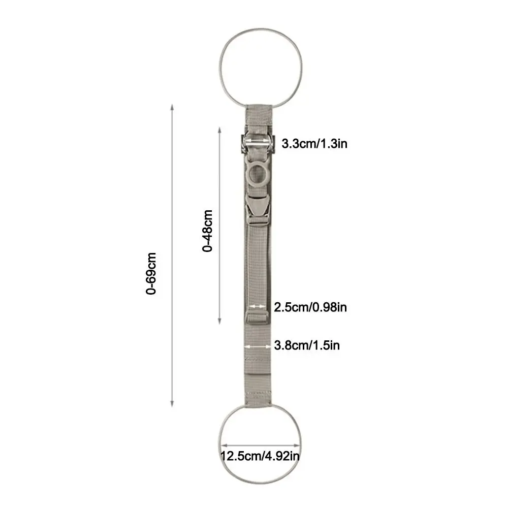 Fixed Adjustable Luggage Strap Anti-lost Nylon Lock Buckle Hanging Buckle Straps Multifunctional Luggage Packing Belt