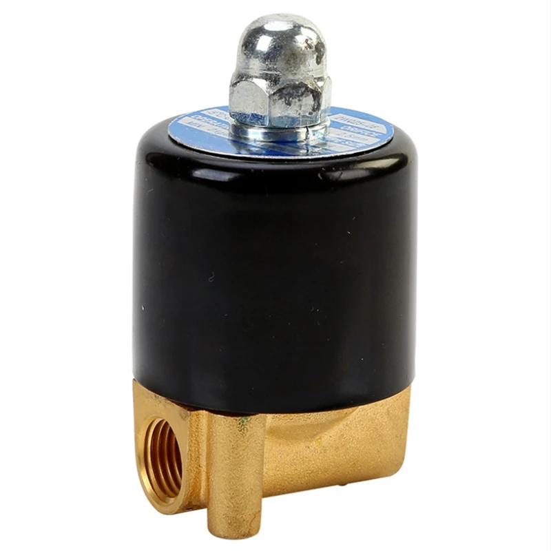 Electric Solenoid Valve 1/4Inch DN8 Normally Closed Pneumatic For Water Oil Air