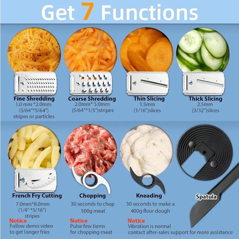 14-Cup French-Fry-Cutter Storage-Drawer Food-Processor -XL Bowl, Large Chute & Storage Drawer, Slicing & Shredding, Chopping