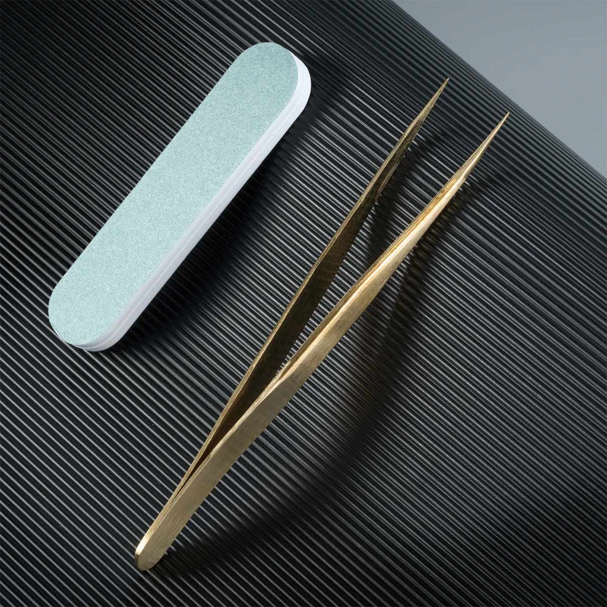 1set Precision Watch Repair Tweezers, Hand-Polished Brass Tweezers, Anti-Magnetic Anti-Slip Fine Tip Tweezers for Watch Parts