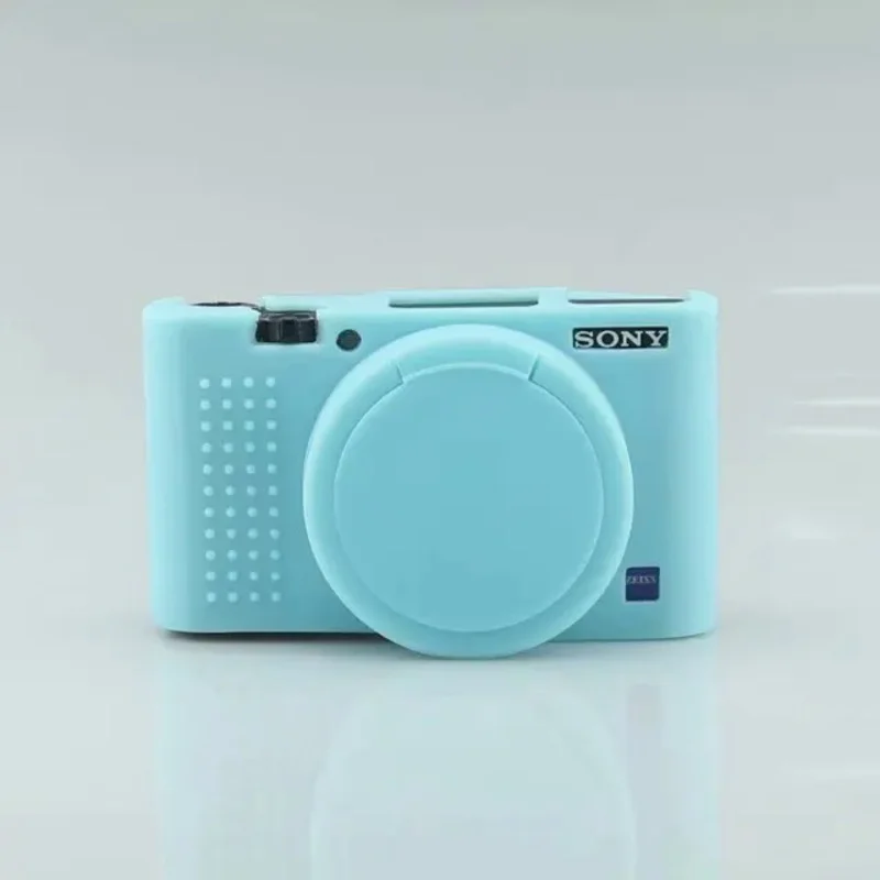 Dla Sony RX100 III IV V VI RX100 VII ZV1 ZV-E10 Miękkie etui na aparat Gumowa osłona ochronna na korpus Torba Skórka Ramka ochronna na aparat