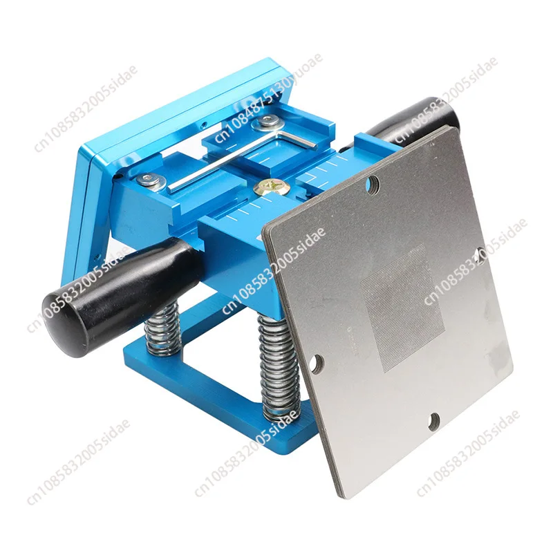 90*90MM BGA Reballing Kit Station 90mm Universal 0.3-0.76mm Stencils Template Holder Fixture Jig with Handle