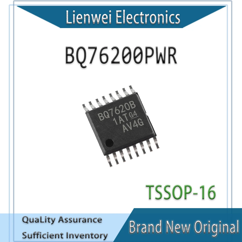 

100% New BQ7620B BQ76200PWR BQ76200 IC Chipset TSSOP-16