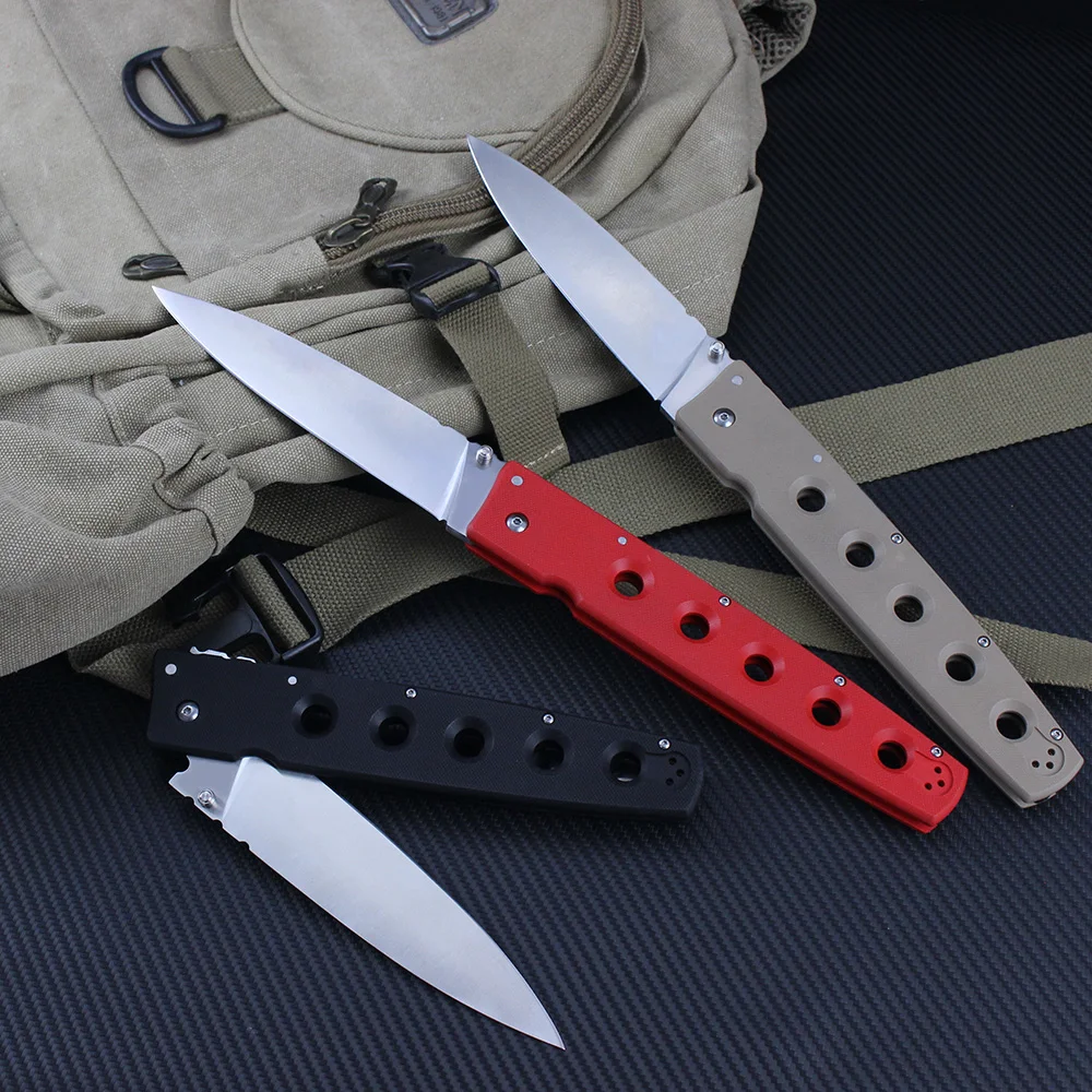 Cold New Large Folding Knife 2024 High Hardness S35VN Steel Military Tactical Hunting Survival Multipurpose Pocket knives EDC