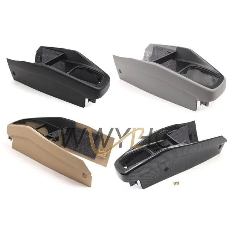 For VW Bora Golf 4 Jetta 4 1998-2004 Center Console Trim Front Center Console Middle Tunnel 1J1863201L Black/Beige 1PC