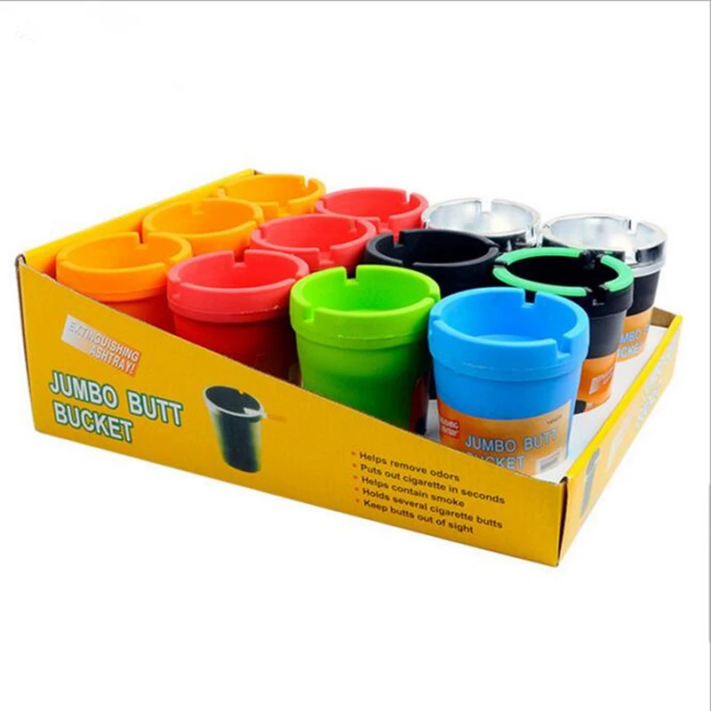 1 Pc Car Ashtray Portable Ashtray Cup Large Capacity 5 Colors for Mercedes-Benz Durable Plastic Smoke Cup Holder