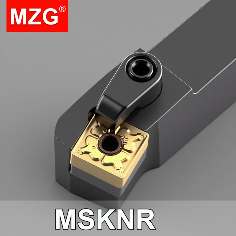 

MZG MSKNR1616 MSKNR2020 MSKNR2525 MSKNR3232 External Turning Tool MSKNR MSKNL SNMG Carbide Insert Holder Cutting Tool Cutter Bar