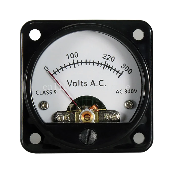 So-45 Gall Machine AC Voltmeter with LED Backlight Fever Audio Power Filter Voltmeter