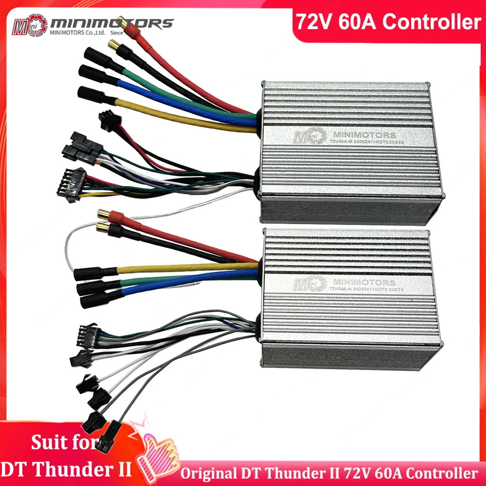 Original Dualtron Thunder ll 72V 60A Minimotors Controller A B Old/New Version Suit for Dualtron Thunder ll Electric Scooter