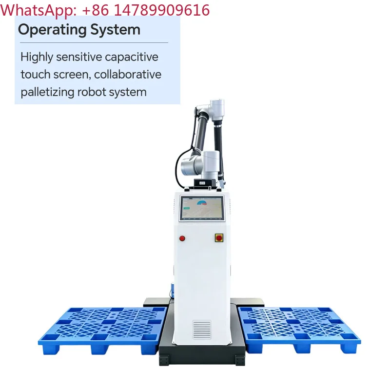 Automated EquipmentAutomated Collaborative Robots For Unpacking Palletizing Educational Programming Carton Palletizing Stainless