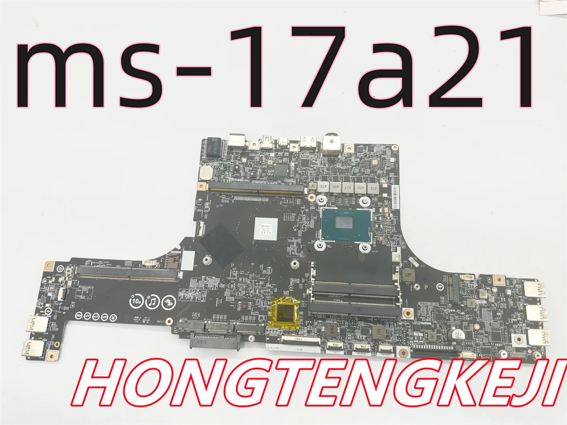 

original ms-17a21 for msi GT75VR 7RE Titan MS-17A2 laptop motherboard with i7-7820hk sr32p cpu free shipping