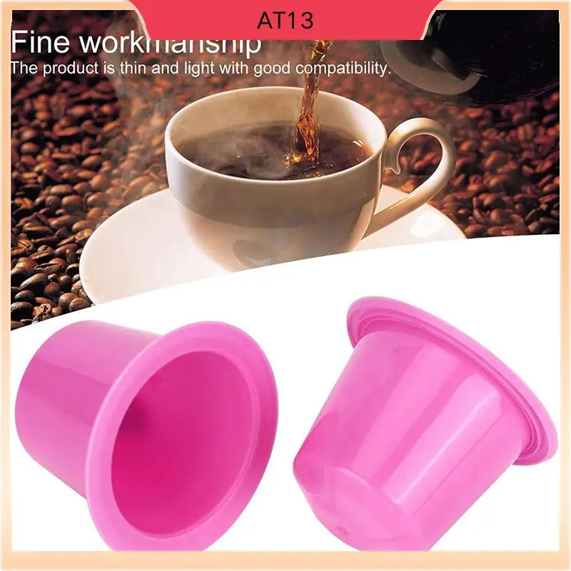 

AT13 2 Set Coffee Capsule Fit For Nespresso Disposable Coffee Capsule Shell Coffee Powder Coffee Filter Cup Kit