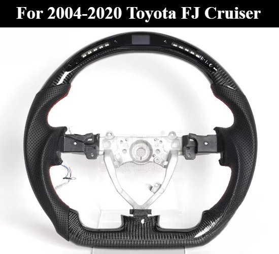 For 2004-2020 Toyota FJ Cruiser Steering wheel modificationhigh temperature resistanceanti slipbreathableodorless andcomfortable