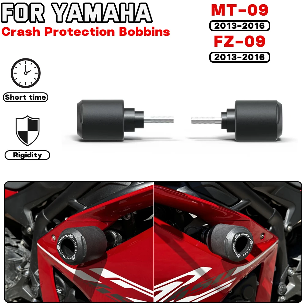 

For YAMAHA MT-09 FZ-09 2013 2014 2015 2016 Motorcycle Frame Crash Protection Sliders Falling Protector Engine Protect Kit