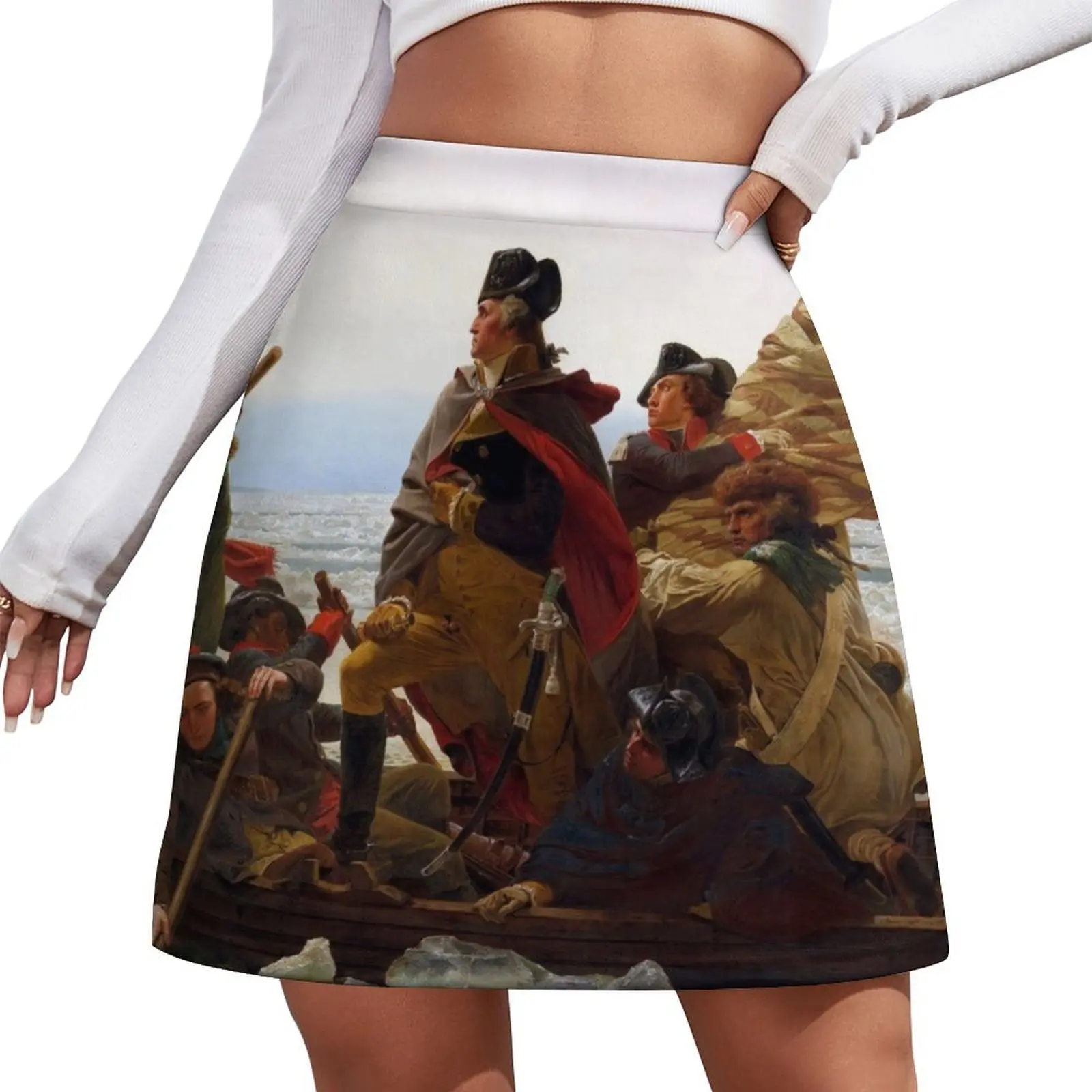 

Washington Crossing the Delaware by Emanuel Leutze (1851) Mini Skirt Sexy mini skirt sexy short mini skirts clothes