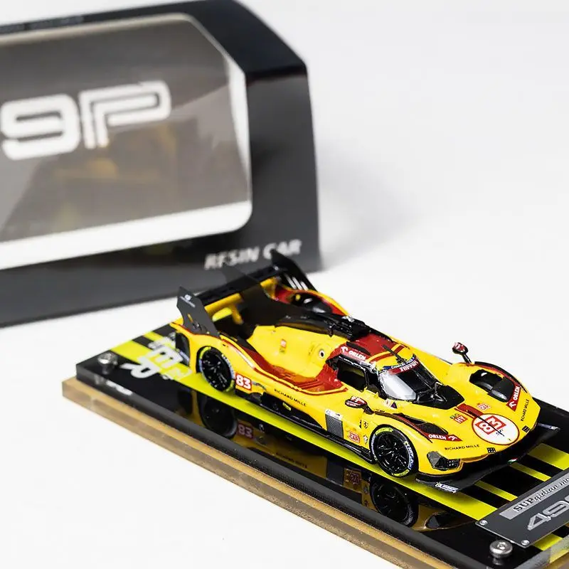 SUP 1/64 499P AF Corse # 83 2025 Wyścigi Le Mans 24-godzinne Zabawka Samochodowa z Odlewu Stopu Metalu Model Kolekcjonerski Prezent dla Chłopca na Boże Narodzenie