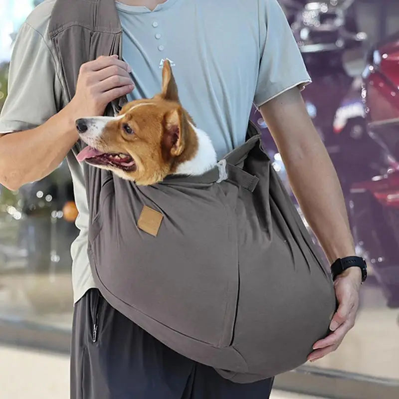 Dog Sling Carrier Pet Dog Sling Carrier Cozy Comfort Pet Carrier Pet Dog Sling Carrier Cat Restraint Bag Sling Carrier For