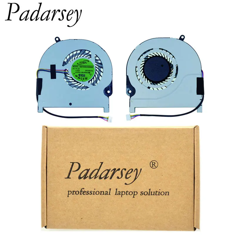 Padarsey Replacement Laptop CPU Cooling Fan for Toshiba Satellite Radius P55W-C P55W-C5200D P55W-C5204D P55W-C5210-4K