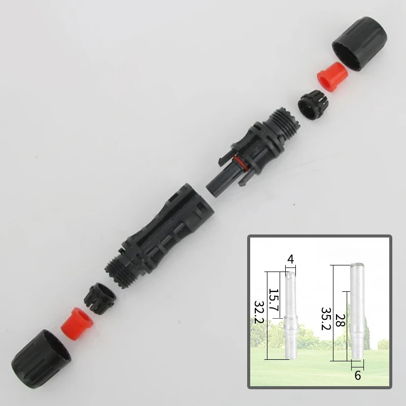 Solar Connectors 1500V 50ASolar Panel Branch PV Connectors Photovoltaic Connect solar