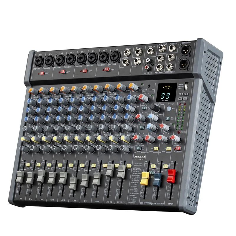 

Recording tape Bluetooth effect mixer, professional pure mixing console for home performances